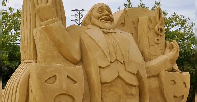 Фестиваль песчаных скульптур. Бургас