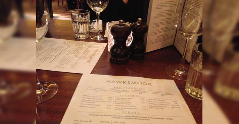 ресторан Hawksmoor Seven Dials