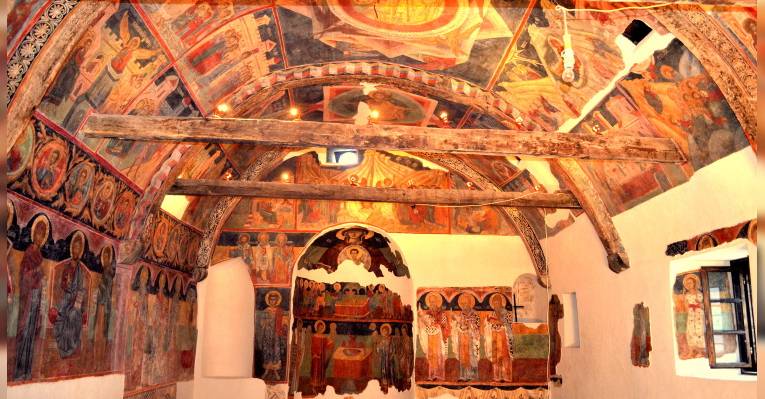 Церковь Святого Георгия Победоносца в селе Арбанаси. Болгария