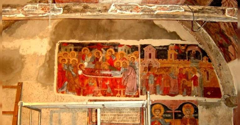 Церковь Святого Георгия Победоносца в селе Арбанаси. Болгария