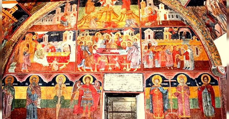 Церковь Святого Георгия Победоносца в селе Арбанаси. Болгария