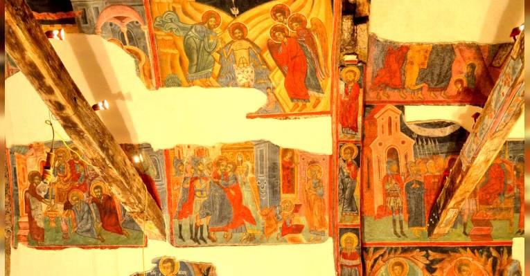 Церковь Святого Георгия Победоносца в селе Арбанаси. Болгария