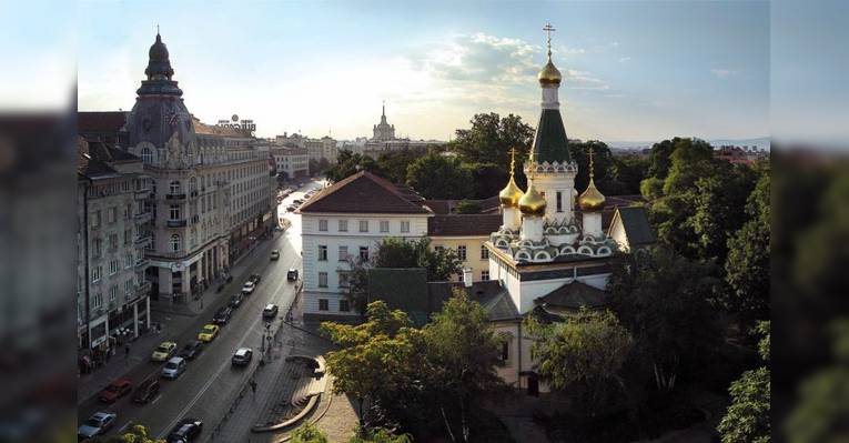 Здание Русской церкви Святого Николая Мирликийского в Софии