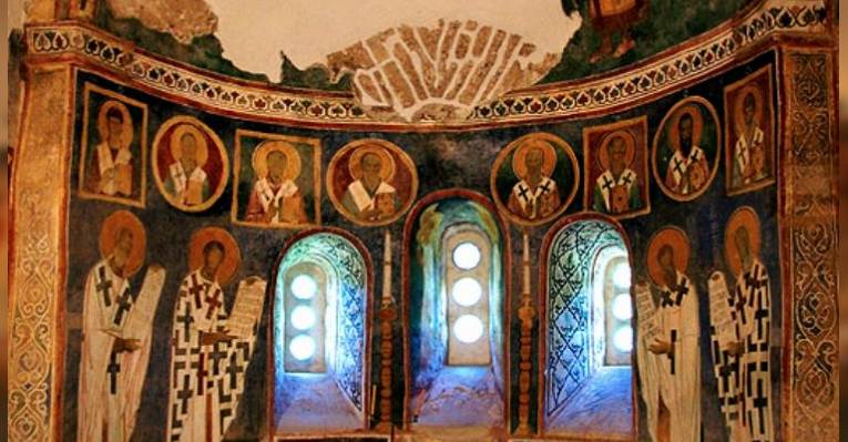 Костница в Бачковском монастыре Успения Пресвятой Богородицы. Болгария