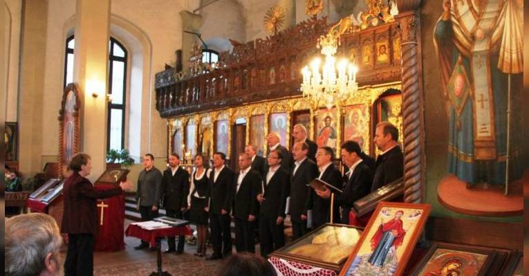 Хор церкви Святой Троицы в Габрово