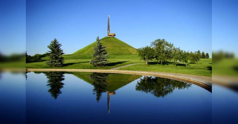 Мемориальный комплекс Курган Славы. Беларусь
