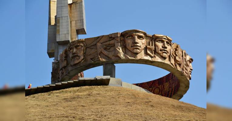 Мемориальный комплекс Курган Славы. Беларусь