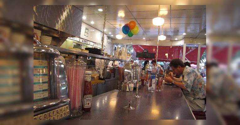 Снимок Johnny Rockets, Санта-Моника