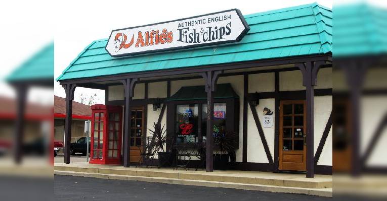 Снимок Alfie's Fish & Chips, Ломпок