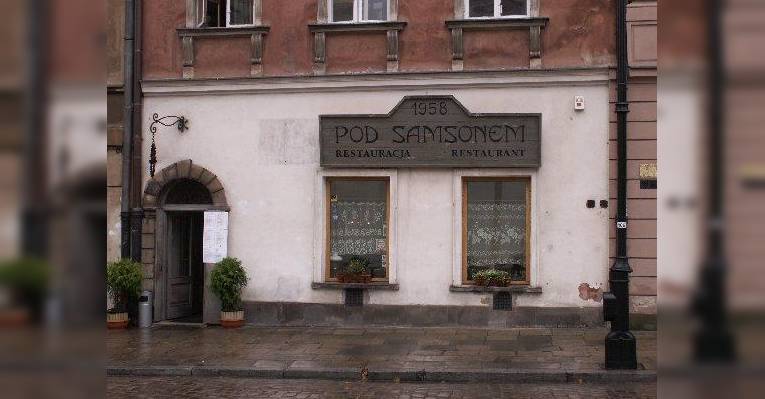 Снимок Pod Samsonem, Варшава