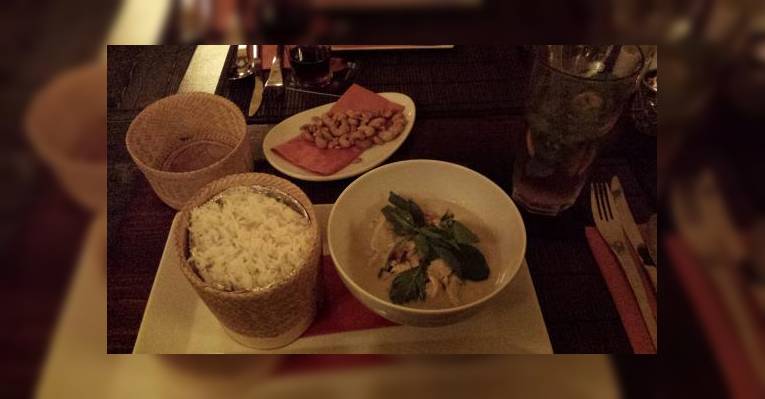 Еда вкусная и острая.
