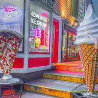 Twisted Pizza Subs and Ice Cream
