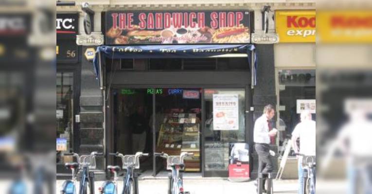 Снимок The Sandwich Shop, Лондон