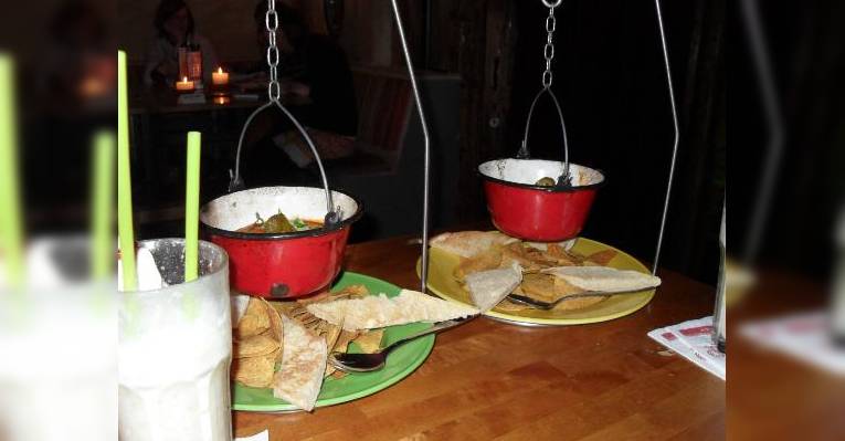 Бобовая паста с мясом