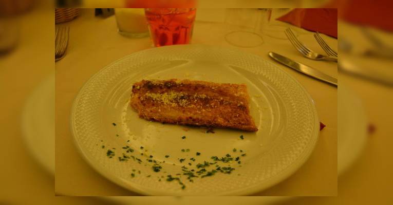 это было суховато, но на вкус ничего