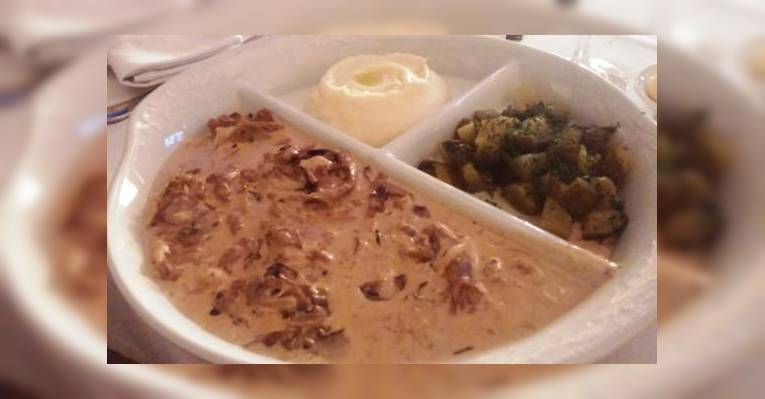 мясо (беф строганов)