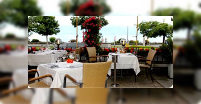 Снимок Terrace at Romantik Hotel Mont-Blanc Au Lac, Морж