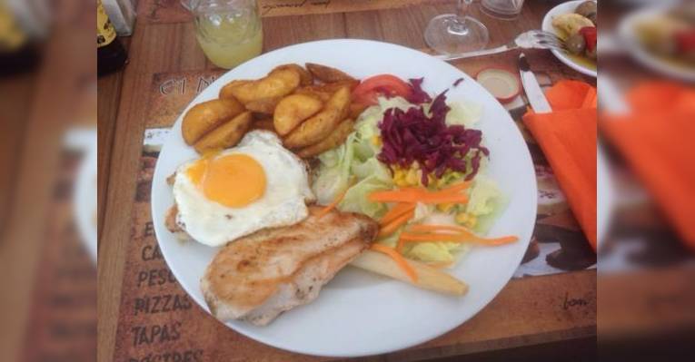 мяско с гарниром