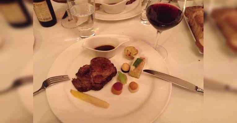 Ресторан Breitner, rib-eye