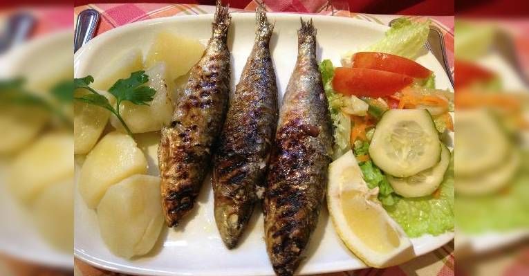 жареные сардины