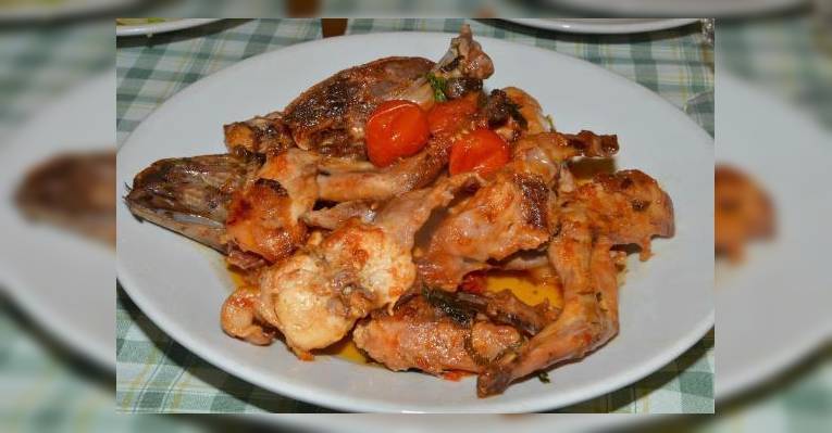 Coniglio all'ischitana Кролик по-искитански
