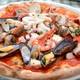Pizza con frutti di mare Пицца с морепродуктами
