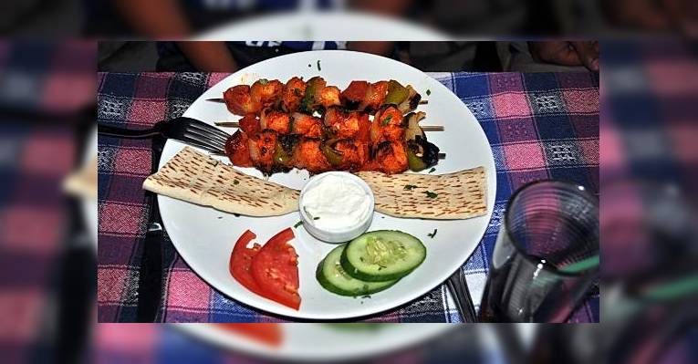 куриный шашлык