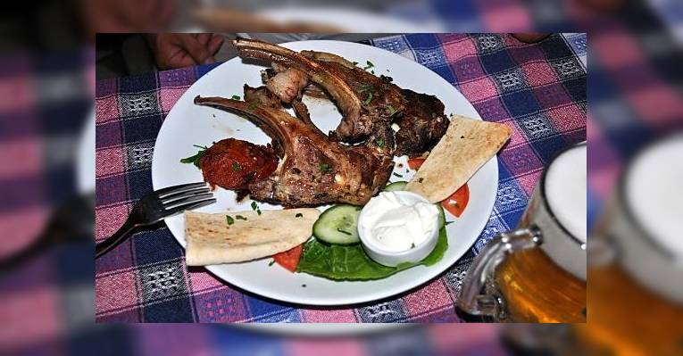 мясо на кости