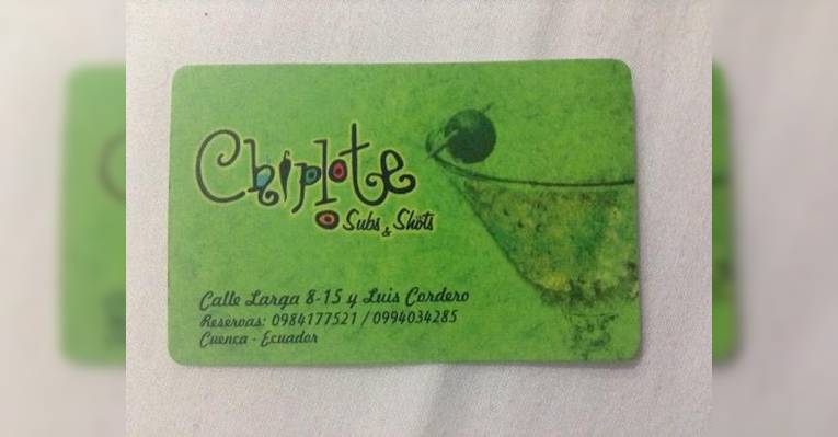 Снимок Chiplote Subs & Shots, Куэнка