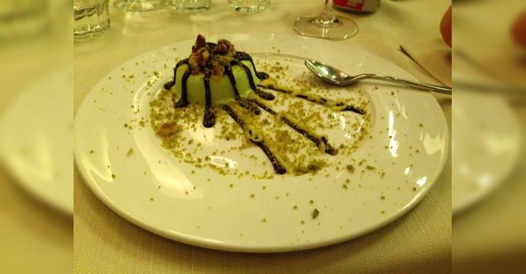 Десерт: semifreddo