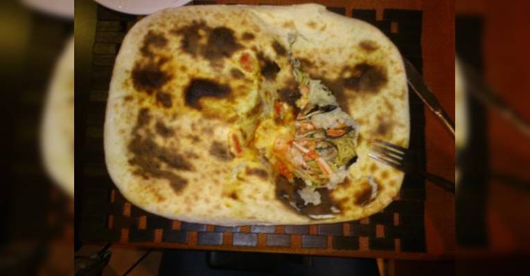 Паста с морепродуктами (Linguine in crosta)