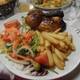 Жареная курица с картофелем