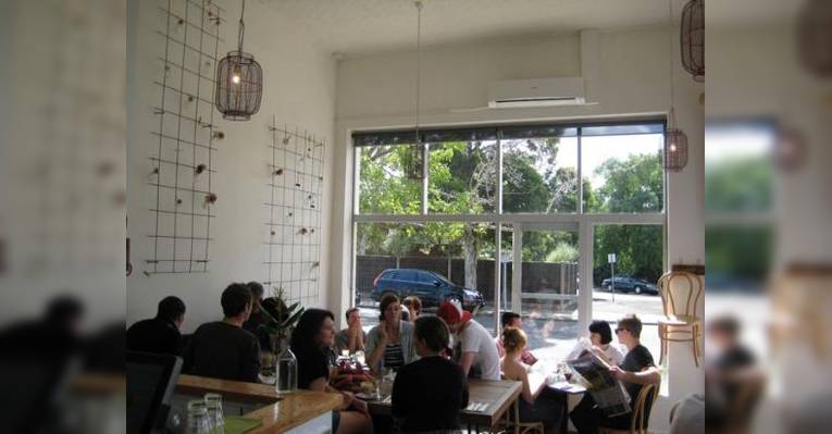 Снимок coin laundry cafe, Мельбурн