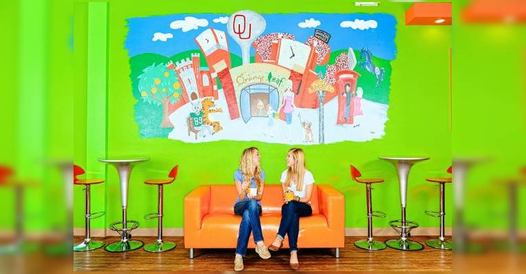 Снимок Orange Leaf, Лексингтон