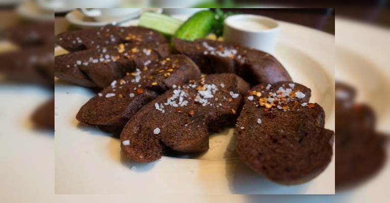 Ржаные гренки