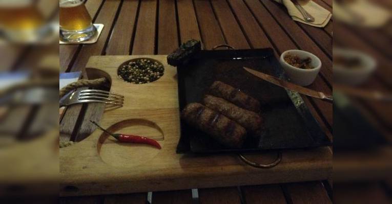 Колбаски из рубленой баранины