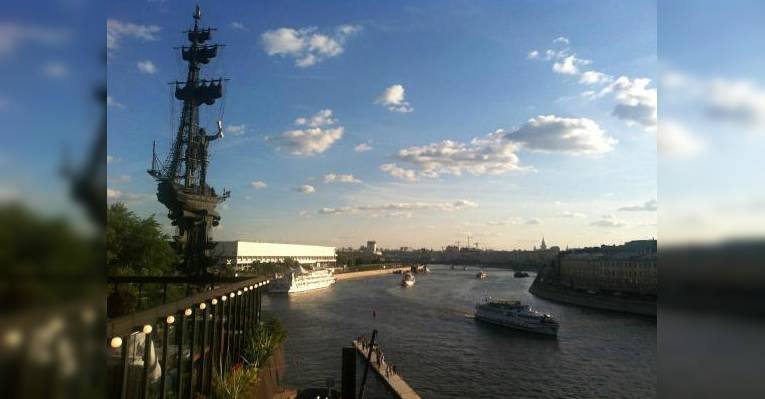 вид с террасы