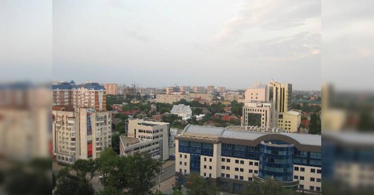 Вид с террасы
