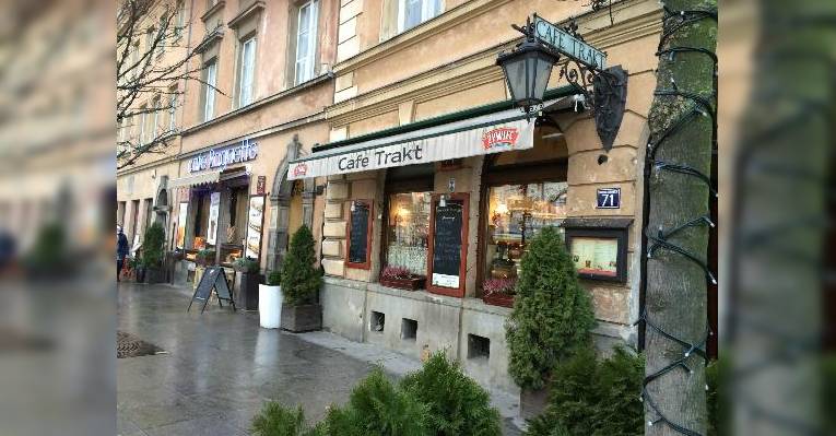 Cafe Trakt, ul. Krakowskie Przedmiescie 71, Варшава
