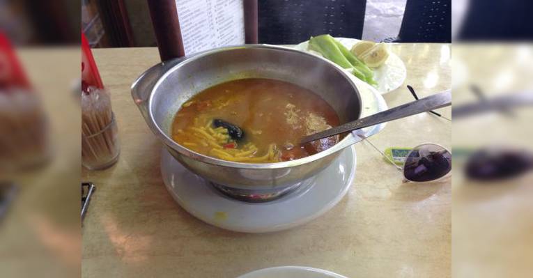 Суп Thin noodles with fish broth