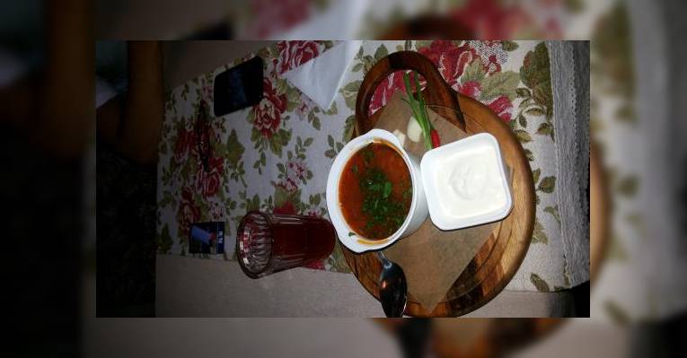 Моя маленькая порция борща