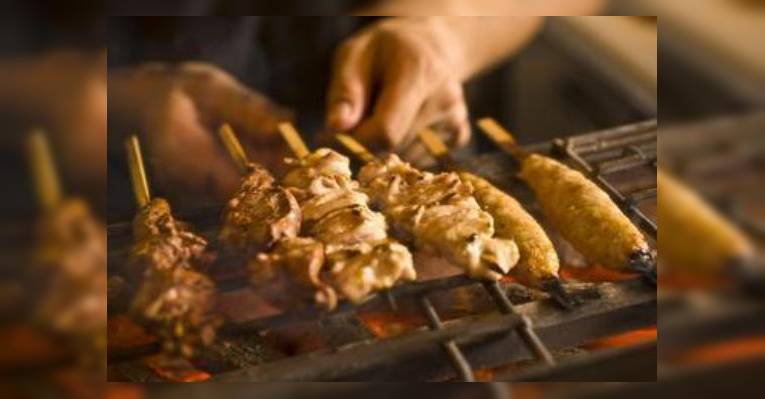 Снимок Charcoal fire Kushiyaki Chubo Kuraku Nishi-funabash, Фунабаси