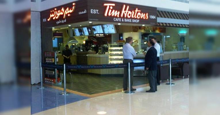 Снимок Tim Hortons, Абу-Даби
