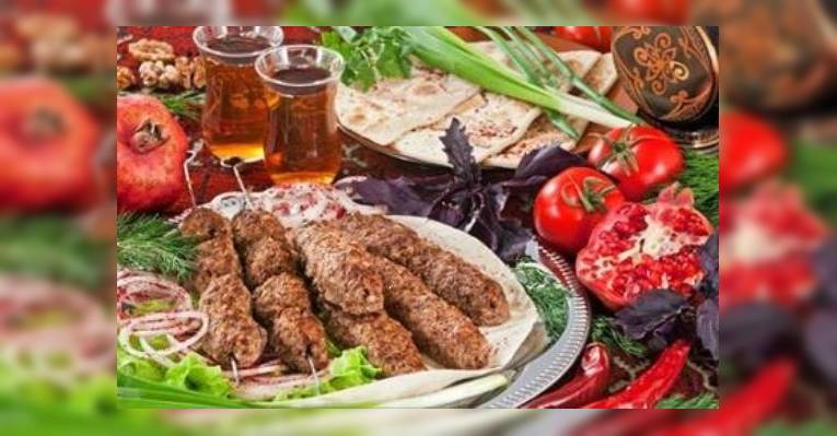 свежайшие блюда из бакинских продуктов
