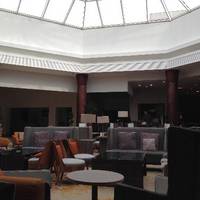 Lobby Bar Lounge at Paris Charles de Gaulle Airport Marriott Hotel