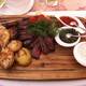 Мясо+печеный картофель