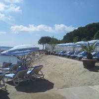 La plage du vieux rocher