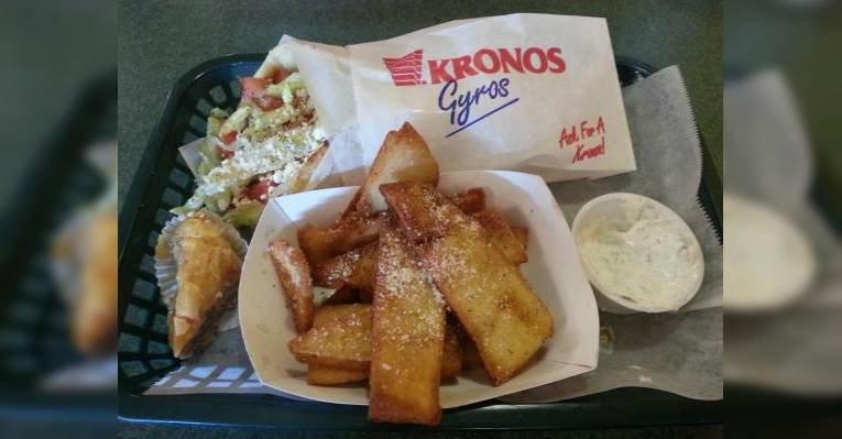 Our adviсe: take combo with pita fries