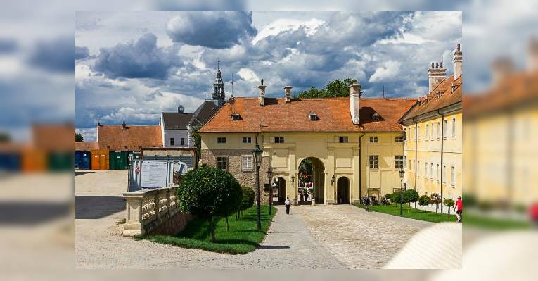 Вид с террасы ресторана
