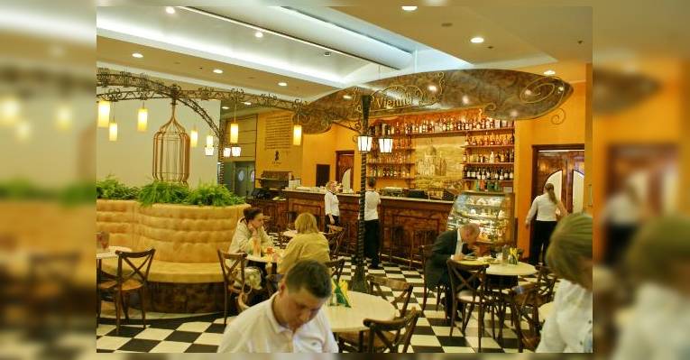 Венское кафе / Vienna cafe, аэропорт Домодедово